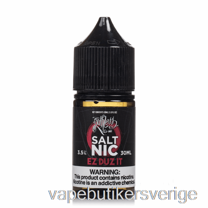 Vape Sverige Ez Duz It - Hänsynslöst Salt - 30ml 20mg